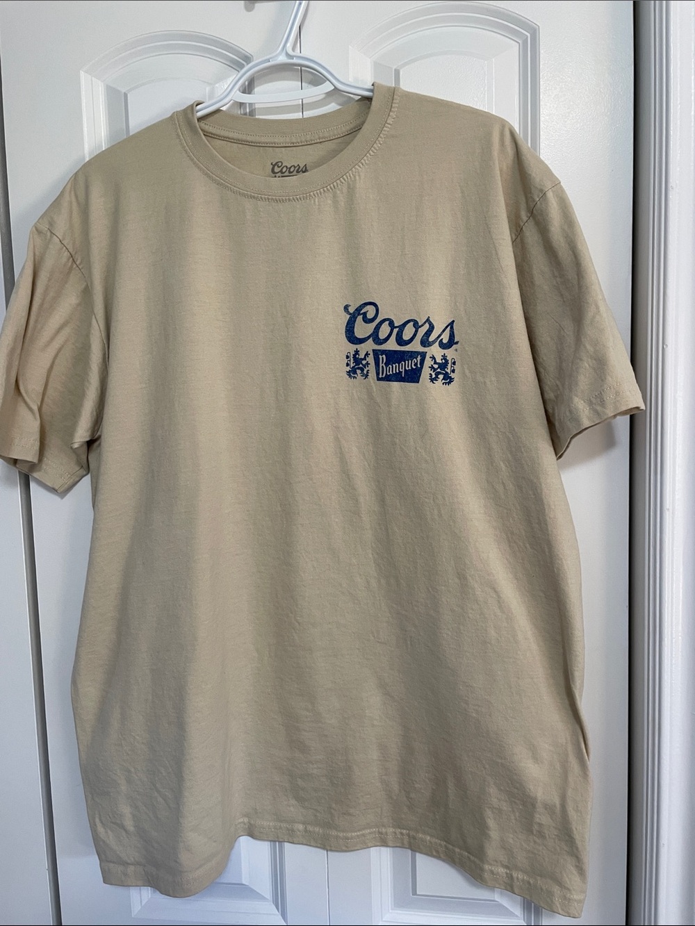 Banquet Short Sleeve Logo Tee - Sand